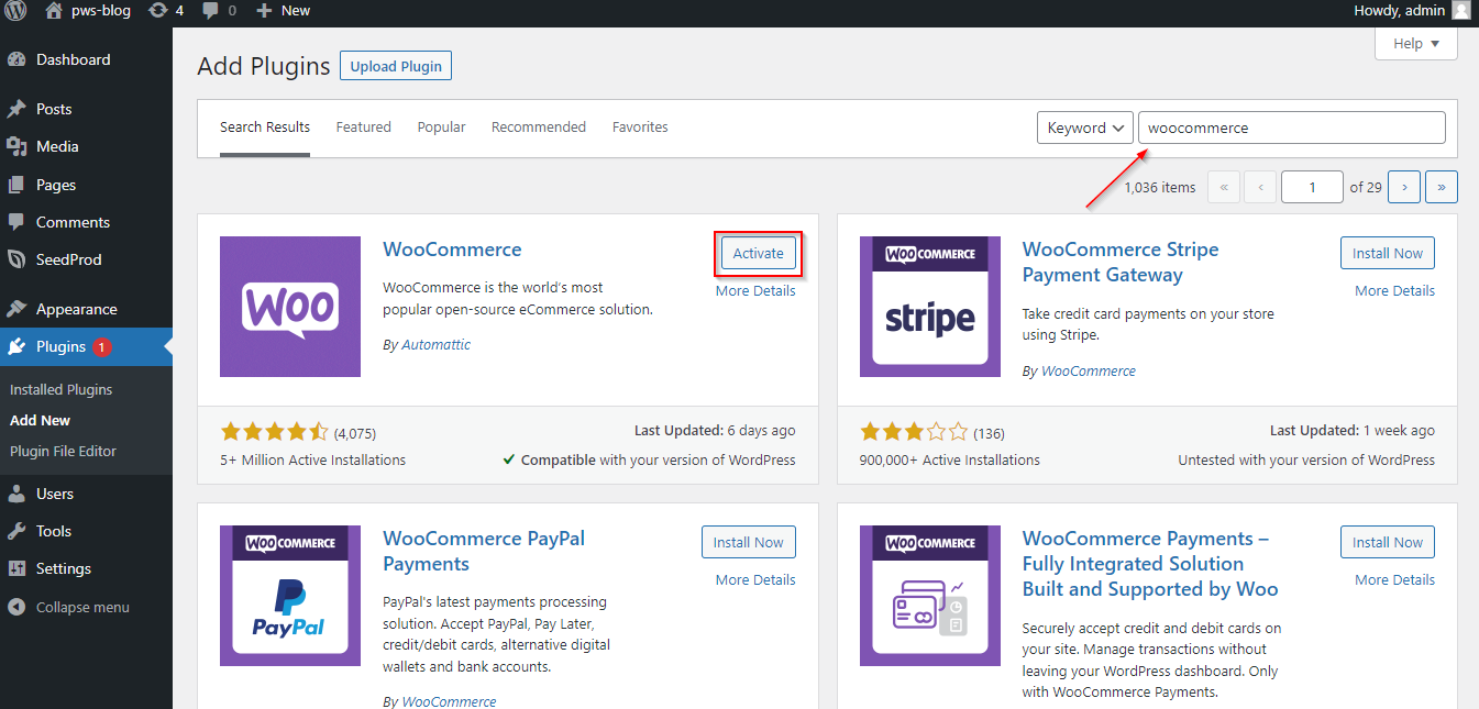 WooCommerce Plugin