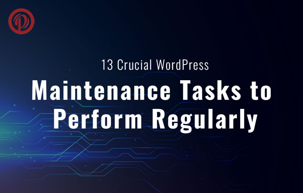 WordPress Maintenance Tasks