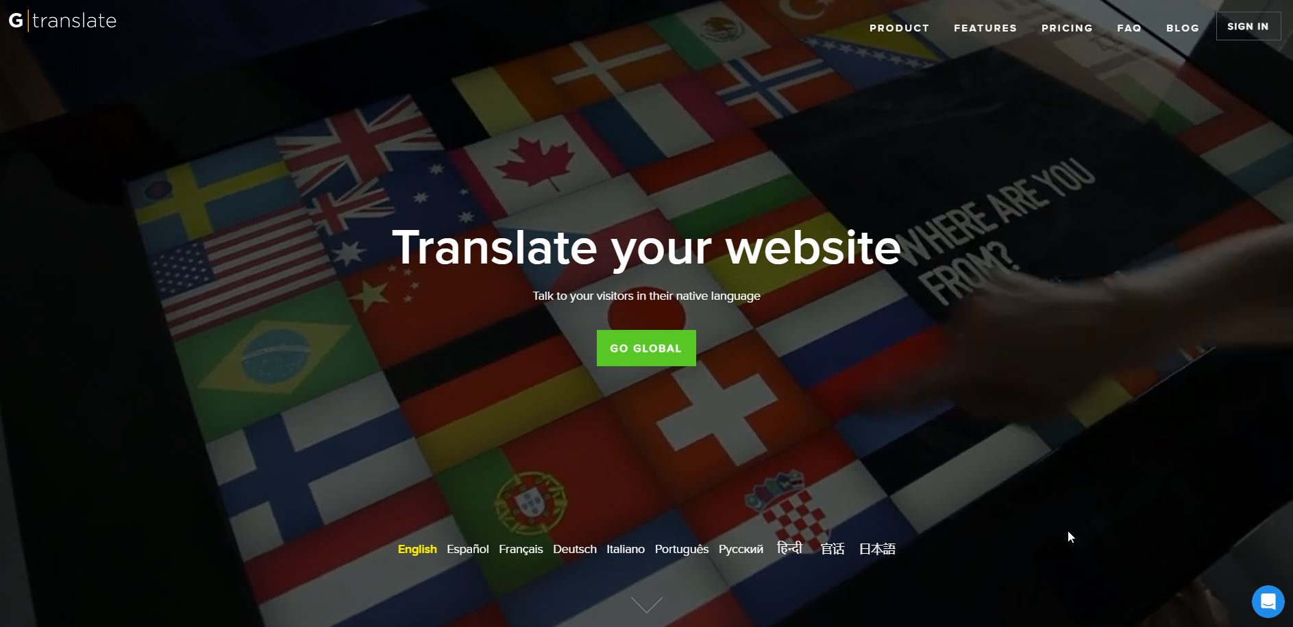 WordPress translation plugin