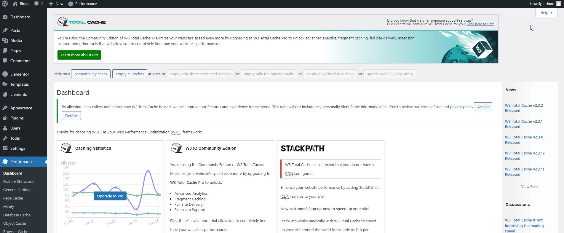 WordPress Speed Audit